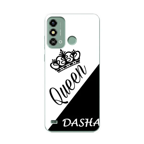 Чехол с рисунком «DASHA» для ZTE Blade A53 Чехол с рисунком «DASHA» для ZTE Blade A53