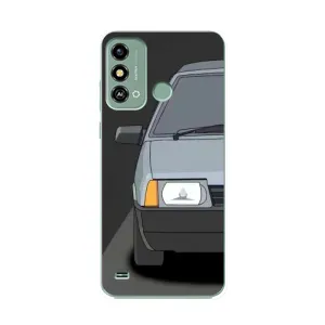 Чехлы с тематикой "Крутые машины" на ZTE Blade A53 (Девятка)