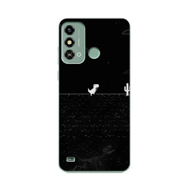 Чехол с рисунком «Динозаврик» для ZTE Blade A53 Чехол с рисунком «Динозаврик» для ZTE Blade A53