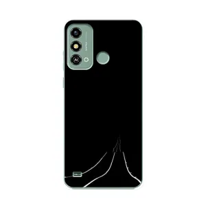 Чохол з картинками на чорному фоні для ZTE Blade A53 (Дорога)