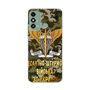 Чехлы на военную тематику для ZTE Blade A53 (ДШВ ЗСУ)