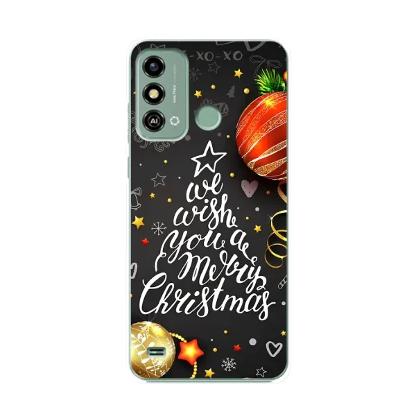 Чехол с рисунком «Елочка» для ZTE Blade A53 Чехол с рисунком «Елочка» для ZTE Blade A53