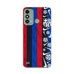 Чехол для ZTE Blade A53 (Барселона) (Фанат Барсы)