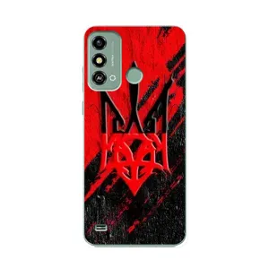 Чехол Укр Символика для ZTE Blade A53 (Герб Украины)