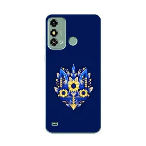 Чехол с картинкой (Патриотический ГЕРБ) на ZTE Blade A53 (герб)