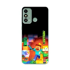 Чохли для ZTE Blade A53 (Персонажі МайнКрафт) (Герой Майнкрафт)