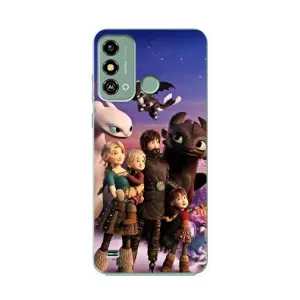 Чохол дракон Беззубик для ZTE Blade A53 (Герої дракона)