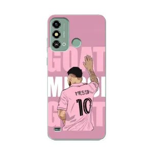 Чехлы Лео Месси в Майами на ZTE Blade A53 (GOAT MESSI)