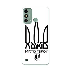 Чехлы силиконовые (Город Харьков) на ЗТЕ Блейд А53 (Город герой)