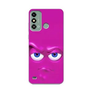 Силиконовые Чехлы (смешные стикеры) для ZTE Blade A53 (Хитрая мордочка)