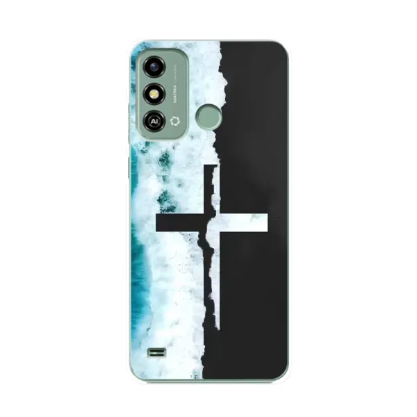 Чехол с рисунком «Хрест» для ZTE Blade A53
