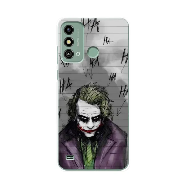 Чехол с рисунком «Joker клоун» для ZTE Blade A53 Чехол с рисунком «Joker клоун» для ZTE Blade A53