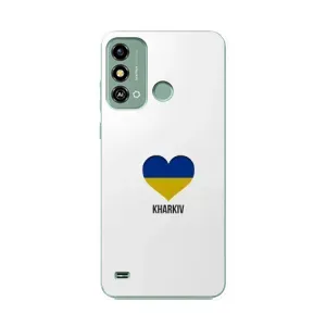 Чехлы силиконовые (Город Харьков) на ЗТЕ Блейд А53 (Kharkiv)