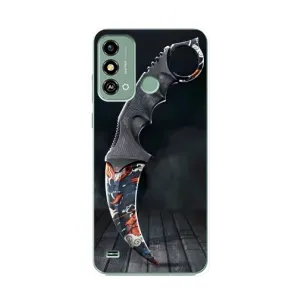 Чехол КИБЕРСПОРТ для ZTE Blade A53 (Кинжал КС ГО)