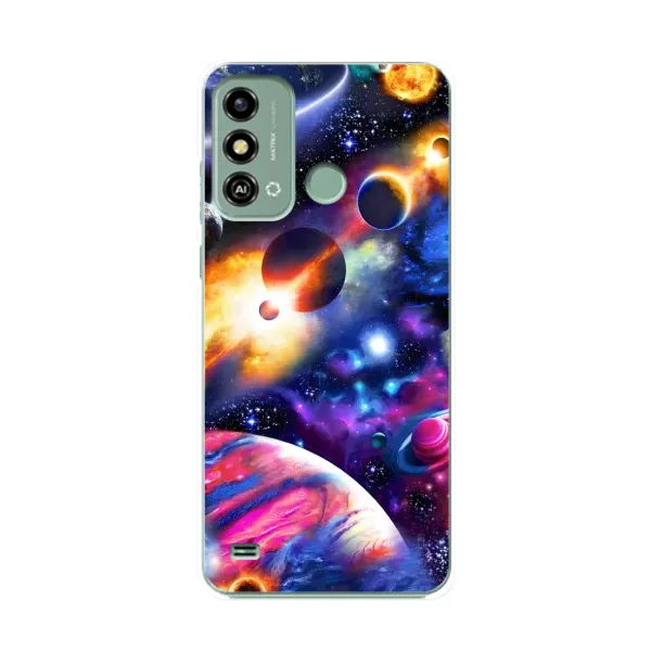 Чехол с рисунком «Космический мир» для ZTE Blade A53 Чехол с рисунком «Космический мир» для ZTE Blade A53
