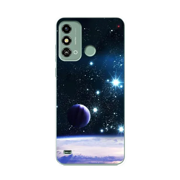 Чехол с рисунком «Космический вид» для ZTE Blade A53 Чехол с рисунком «Космический вид» для ZTE Blade A53