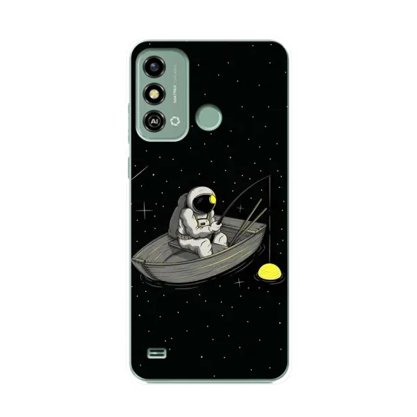 Чехол с рисунком «Космонавт на рыбалке» для ZTE Blade A53 Чехол с рисунком «Космонавт на рыбалке» для ZTE Blade A53