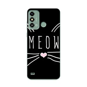 Бампер з зображенням Котиків для ЗТЕ Блейд А53 (КОТИК MEOW)