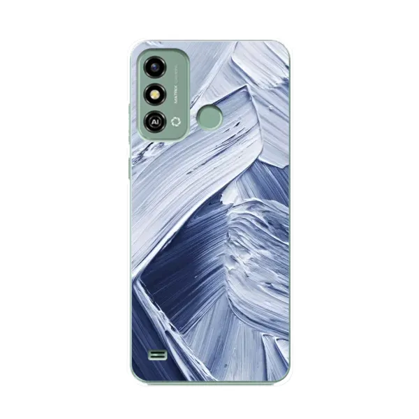 Чехол с рисунком «Краски мазки» для ZTE Blade A53 Чехол с рисунком «Краски мазки» для ZTE Blade A53