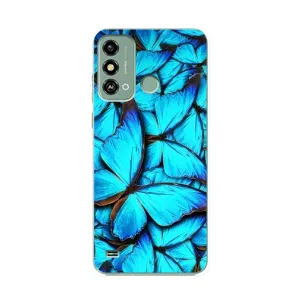Силіконовий бампер з картинкою звірів для ZTE Blade A53 (Крила метеликів)