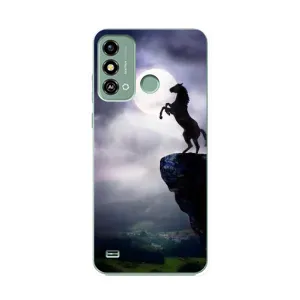 Чохли з зображенням різних тварин на ZTE Blade A53 (Кінь)