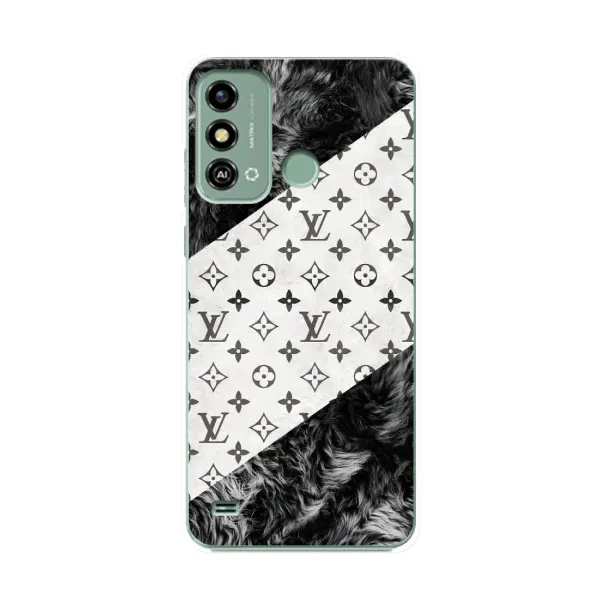 Чехол с рисунком «LV на белом» для ZTE Blade A53 Чехол с рисунком «LV на белом» для ZTE Blade A53