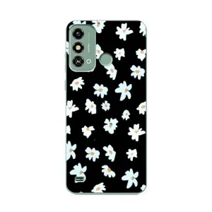 Чохол з ромашками на ZTE Blade A53 (Маленькі ромашки)