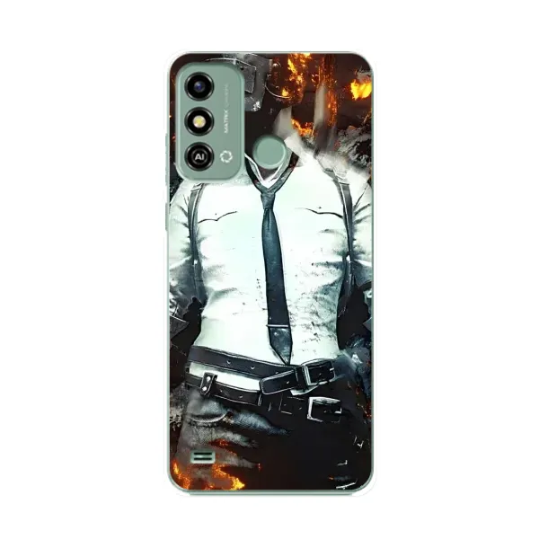 Чехол с рисунком «Man Пубг» для ZTE Blade A53 Чехол с рисунком «Man Пубг» для ZTE Blade A53