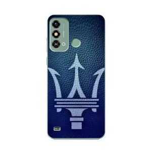 Чехлы с тематикой "Крутые машины" на ZTE Blade A53 (Лого Maserati)