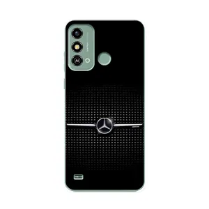 Силиконовый бампер с картинкой машины на ZTE Blade A53 (Mercedes)