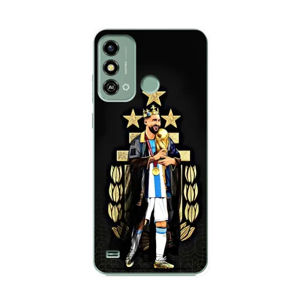 Чехол с рисунком «Месси король» для ZTE Blade A53 Чехол с рисунком «Месси король» для ZTE Blade A53