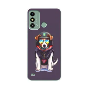 Чехол с принтом Собаки Патрон для ZTE Blade A53 (Модный Патрон)