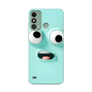 Силиконовые Чехлы (смешные стикеры) для ZTE Blade A53 (Забавное мятное лицо)