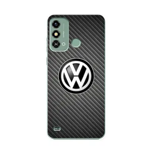 Чехол "Фольксваген" для ZTE Blade A53 (На карбоне)