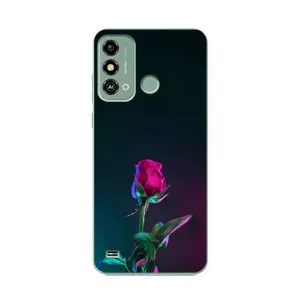 Чохли з принтом Троянд для ZTE Blade A53 (Нічна троянда)
