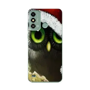 Чохли з принтом СОВИ для ZTE Blade A53 (Новорічна Сова)
