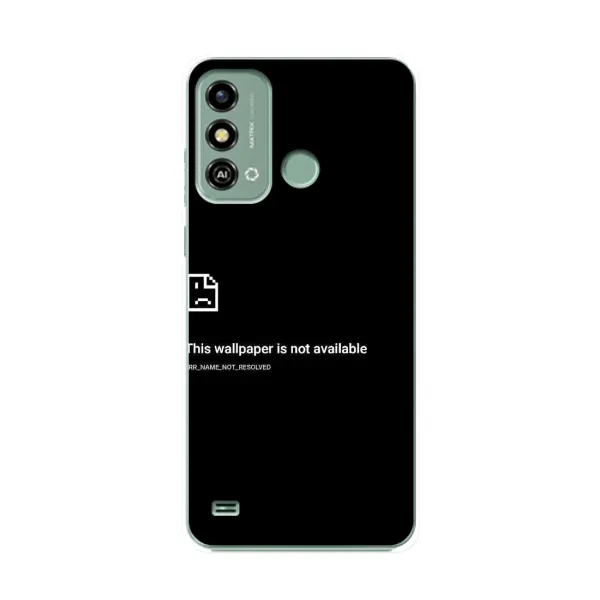 Чехол с рисунком «Ошибка» для ZTE Blade A53 Чехол с рисунком «Ошибка» для ZTE Blade A53