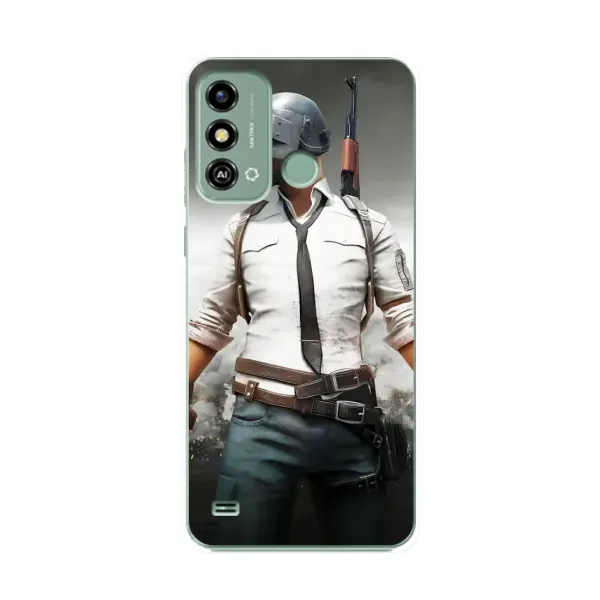 Чехол с рисунком «Пабг» для ZTE Blade A53 Чехол с рисунком «Пабг» для ZTE Blade A53