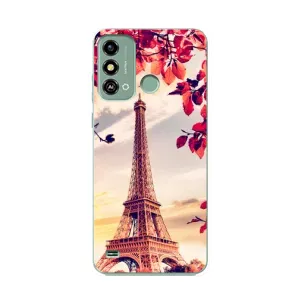 Чехол с Эйфелевой башней на ZTE Blade A53 (Paris photo)