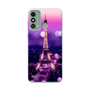 Чехол с Эйфелевой башней на ZTE Blade A53 (Париж башня)