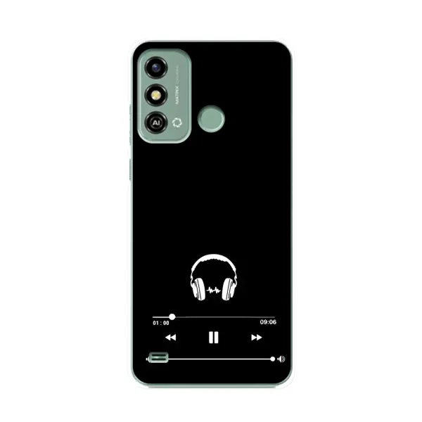 Чехол с рисунком «Плеер» для ZTE Blade A53 Чехол с рисунком «Плеер» для ZTE Blade A53
