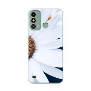 Чохол з ромашками на ZTE Blade A53 (Пів ромашки)