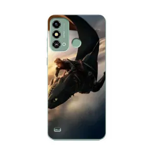 Чохол дракон Беззубик для ZTE Blade A53 (Політ Беззубика)