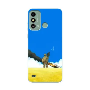 Чехлы на военную тематику для ZTE Blade A53 (Попадание)