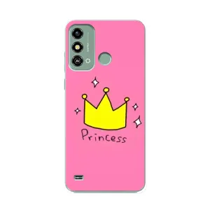 Девчачий Чехол для ZTE Blade A53 (Princess)