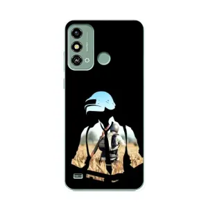 Чохол з картинкою "Герой Pubg" на ZTE Blade A53 (Пубг мен)