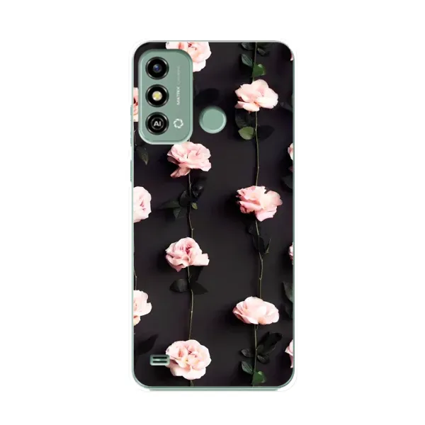 Чехол с рисунком «Розы» для ZTE Blade A53 Чехол с рисунком «Розы» для ZTE Blade A53