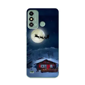 Чехол Санта Клаус для ZTE Blade A53 (Санта)