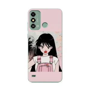 Чехол с персонажами АНИМЕ на ZTE Blade A53 (Сейлор Марс)