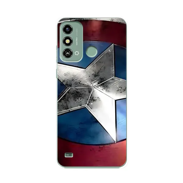 Чехол с рисунком «Щит Капитана Америки» для ZTE Blade A53 Чехол с рисунком «Щит Капитана Америки» для ZTE Blade A53